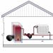 Installation diagram of a pump in the heating system of a private house
