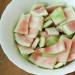 Recipe: Pickled watermelon rinds - in reserve